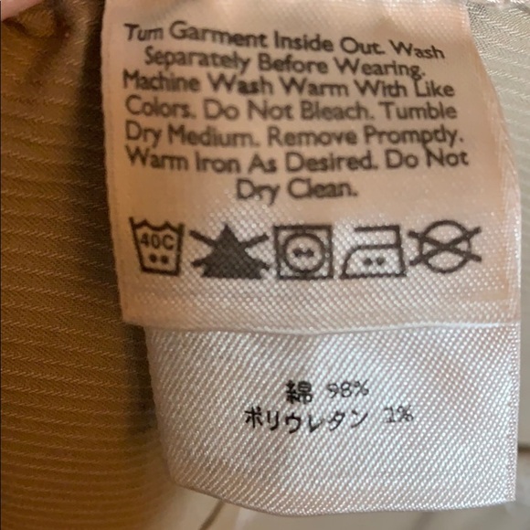 Women’s Eddie Bauer tan/Khaki Capri size 14 - Picture 6 of 7